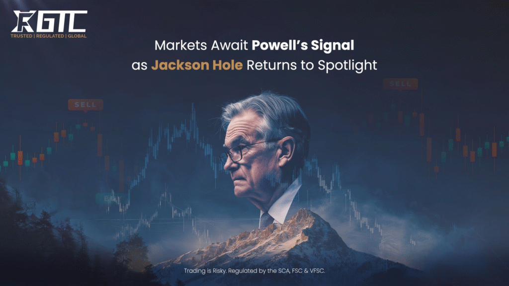 "Investors Watch Powell as Jackson Hole Reclaims the Spotlight" image