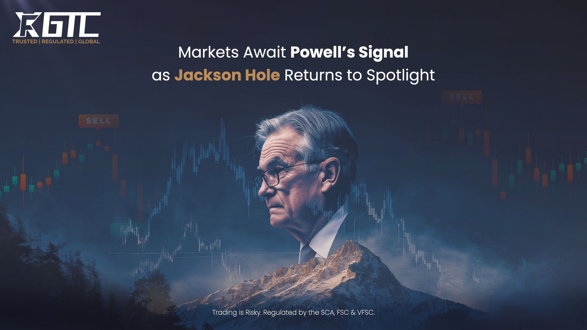"Investors Watch Powell as Jackson Hole Reclaims the Spotlight" image