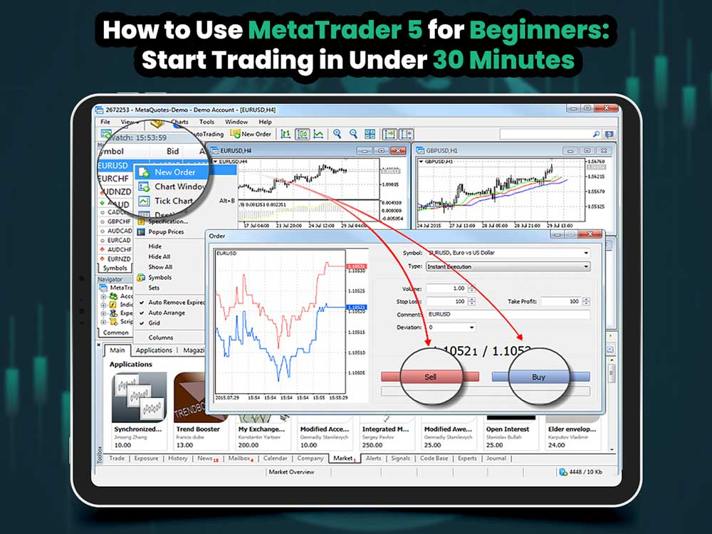 "MetaTrader 5 for Beginners: Learn to Trade in Less Than 30 Minutes" image
